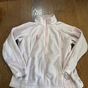 Columbia Women's Light Pink Fleece Jacket